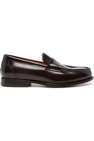 santoni Laife round-toe loafers