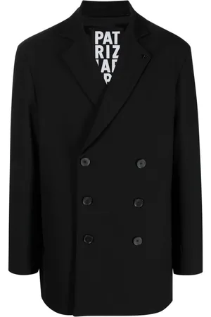 Patrizia Pepe Notched-lapels double-breasted blazer