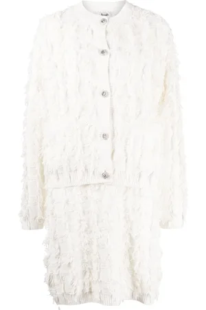 B+AB Cotton button-up cardigan