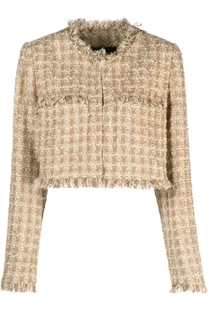 Twin-Set Boucl?? cropped jacket