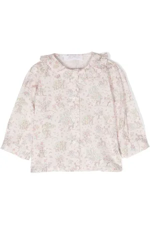 Mariella Ferrari Deer-pattern cotton blouse