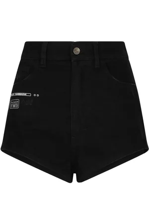 Dolce & Gabbana Logo-appliqué denim shorts