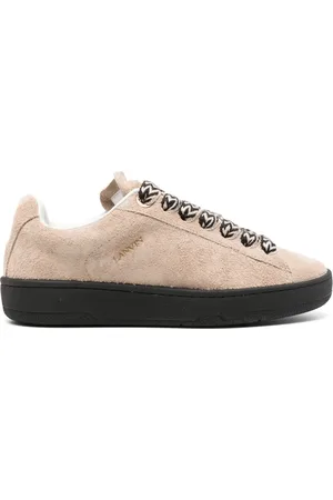 Lanvin Curb low-top suede sneakers