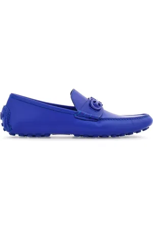 Salvatore Ferragamo Driver Gancini-plaque leather loafers