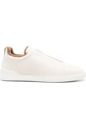 Ermenegildo Zegna Triple Stitch leather sneakers