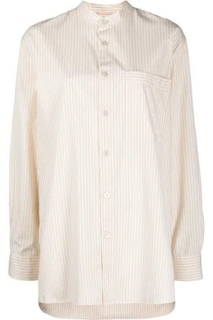 Tekla X Birkenstock striped pyjama shirt