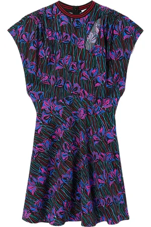 Puccini Fiori Di Loto-print minidress