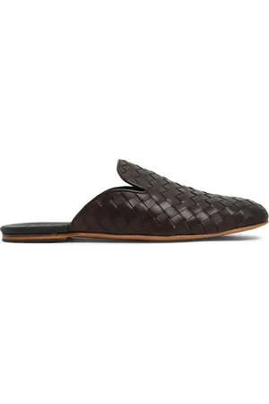 Neil Barrett Interwoven leather loafers