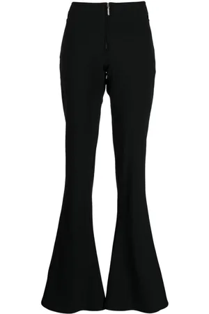 Jean Paul Gaultier Low-rise flared trousers