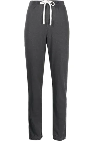 James Perse Drawstring-fastening track-pants