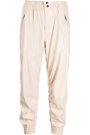 Marant Etoile Ruched cropped trousers