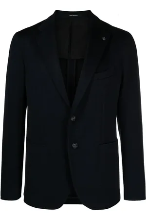 TAGLIATORE Single-breasted jersey blazer