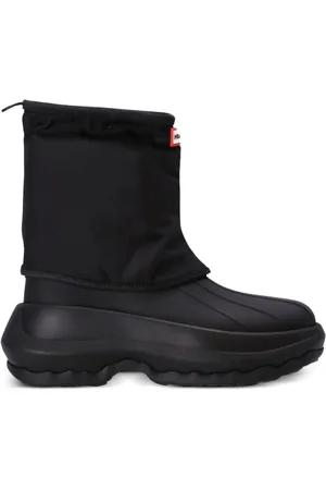 Kenzo X Hunter logo-patch boots