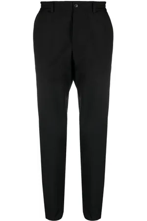 Karl Lagerfeld Chase logo-patch tapered trousers