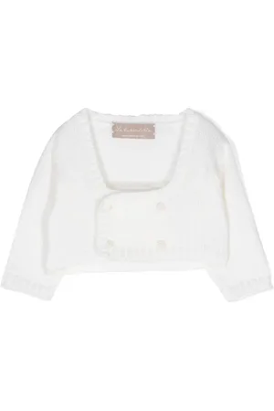 LA STUPENDERIA Double-breasted cashmere bolero