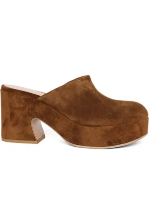 Gianvito Rossi Lyss 55mm suede mules