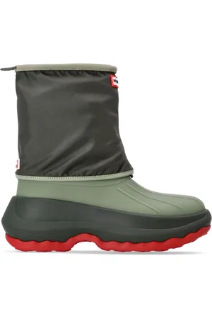 Kenzo X Hunter logo-patch boots