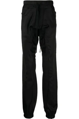 JULIUS Drawstring-waist skinny trousers