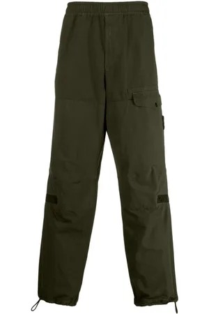 Stone Island Tapered ripstop cargo trousers