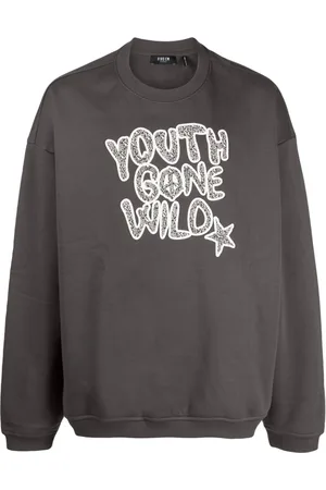 FIVE CM Embroidered Youth Gone Wild sweatshirt
