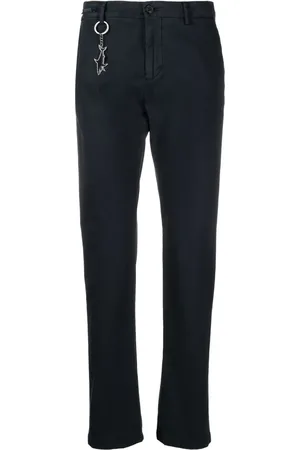 Paul & Shark Logo-charm cotton chinos