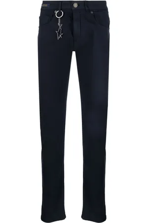 Paul & Shark Logo-charm twill chinos