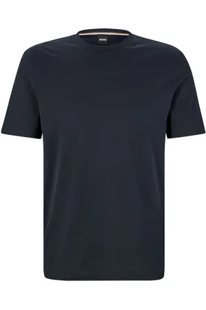 HUGO BOSS Jersey-texture crew-neck T-shirt