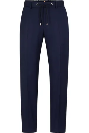 HUGO BOSS H-Genius-DS-B1 slim-cut trousers