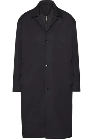 VALENTINO GARAVANI V-detail layered coat
