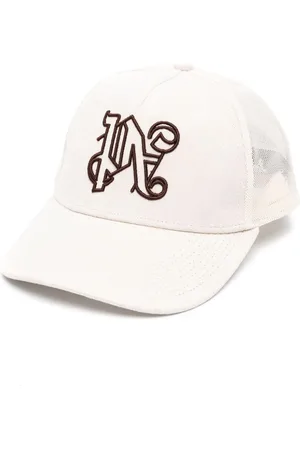 Palm Angels Monogram-embroidered trucker cap