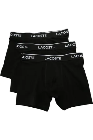 Lacoste Logo-waistband slip-on boxers (pack of three)