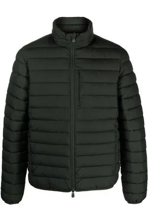save the duck Logo-patch padded-design jacket
