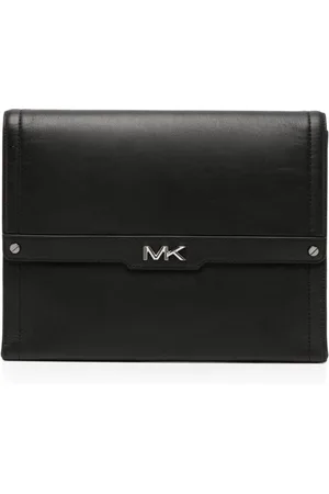 Michael Kors Men's Logo Wallet and Keychain Gift Set