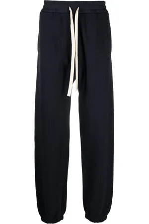 Jil Sander Drawstring cotton track pants