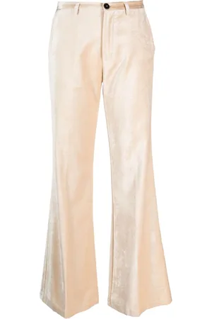 FORTE FORTE Velvet flared trousers
