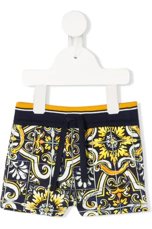 Dolce & Gabbana Maiolica print shorts