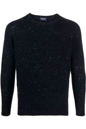 DRUMOHR Crew-neck speckle-knit jumper