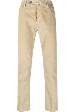 Incotex Slim-cut cotton trousers