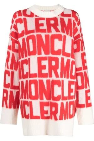 Moncler Logo-jacquard wool jumper