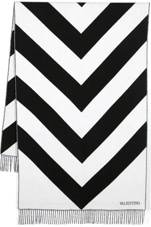 VALENTINO GARAVANI Strhype fringed scarf