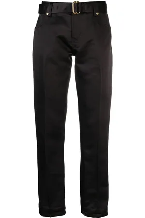 Tom Ford Duchesse-satin silk boyfriend trousers