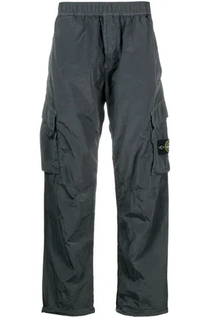 Stone Island Compass-motif cargo trousers