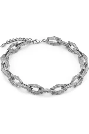 Jimmy Choo Diamond Chain crystal-embellished necklace