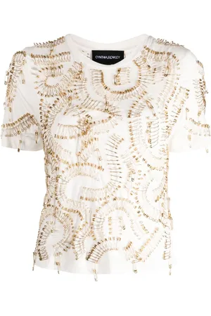 Cynthia Rowley Safety First cotton T-Shirt