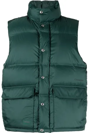 Chocoolate Padded zip-up gilet