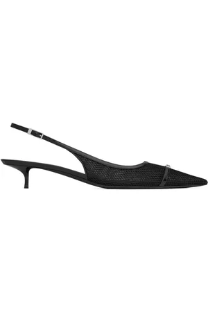 Saint Laurent Slingback mesh pumps