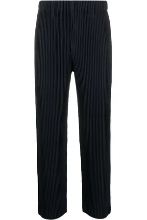 Issey Miyake MC September plissé straight-leg trousers