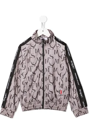 Msgm Logo-print track jacket
