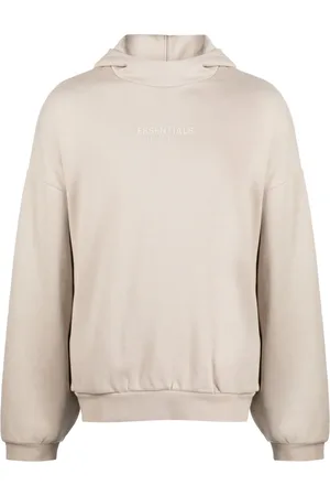 FEAR OF GOD Logo-print drop-shoulder hoodie