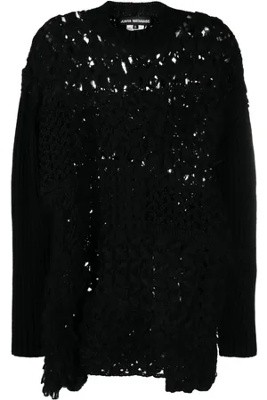 JUNYA WATANABE Panelled open-knit jumper